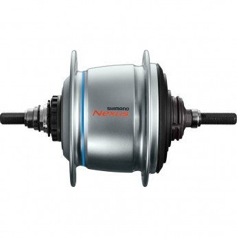 Втулка планетарная SHIMANO NEXUS, C6001, 36 ОТВ, 8СК, НОЖН. ТОР., 132х184мм, ЦВ. СЕРЕБРИСТЫЙ, Б/УП.