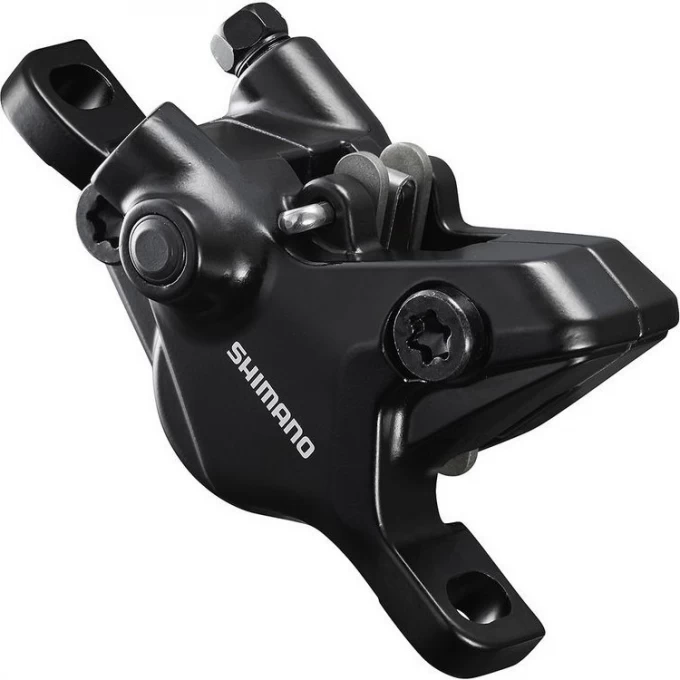 Калипер гидравлический SHIMANO MT410, POST MOUNT, полимерные колодки B01S без кулера, без адаптера, серебристый EBRMT410MPRXL Калипер гидравлический SHIMANO MT410, POST MOUNT, полимерные колодки B01S без кулера, без адаптера, серебристый EBRMT410MPRXL