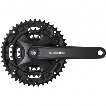 Система SHIMANO ALTUS, MT101, 175 мм, для 3X9 скоростей, квадрат, 40/30/22 черный