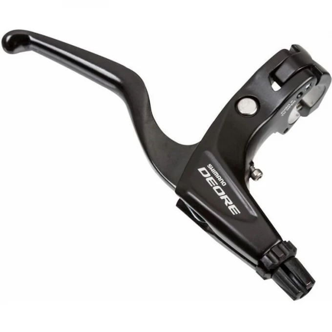 Тормозная ручка SHIMANO DEORE T610, левая, V-Brake, цвет черный EBLT610LL Тормозная ручка SHIMANO DEORE T610, левая, V-Brake, цвет черный EBLT610LL