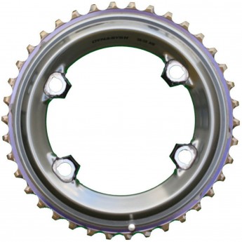 Звезда передняя SHIMANO DA TRACK, FC-7710, 52T, 1/2''X1/8'', широкая